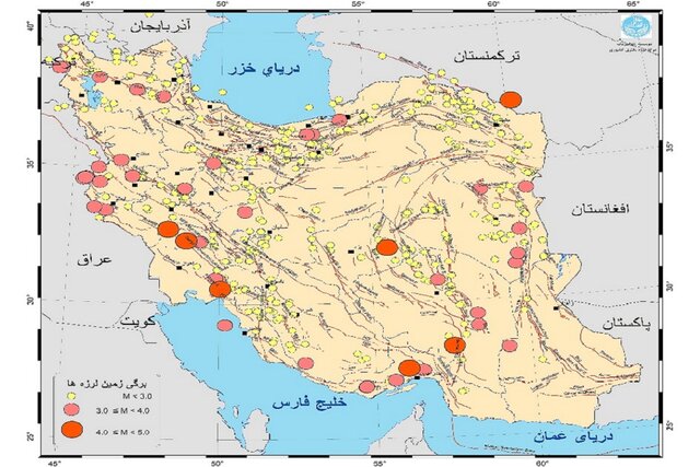 ایران نزدیک به 500 بار لرزیده است / معرفی استانی با بیشترین تعداد زلزله